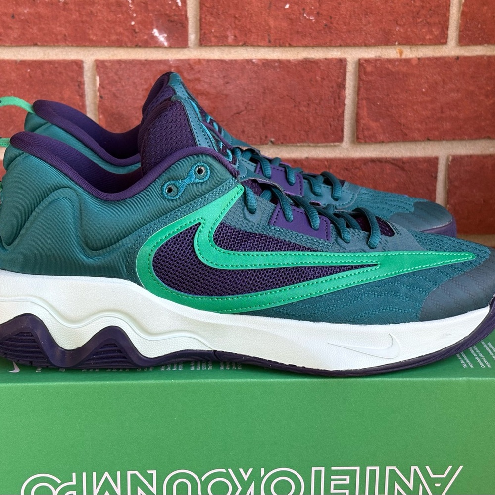 New Nike Giannis Immortality 3 Green Blue Mens Sneakers Basketball Shoes
